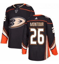 Youth Adidas Anaheim Ducks 26 Brandon Montour Authentic Black Home NHL Jersey Youth Adidas Anaheim Ducks 26 Brandon Montour Authentic Black Home NHL Jersey
