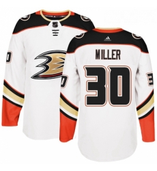 Youth Adidas Anaheim Ducks 30 Ryan Miller Authentic White Away NHL Jersey Youth Adidas Anaheim Ducks 30 Ryan Miller Authentic White Away NHL Jersey