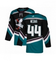 Youth Adidas Anaheim Ducks 44 Jaycob Megna Premier Black Teal Alternate NHL Jersey Youth Adidas Anaheim Ducks 44 Jaycob Megna Premier Black Teal Alternate NHL Jersey