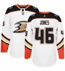 Youth Adidas Anaheim Ducks 46 Max Jones Authentic White Away NHL Jersey Youth Adidas Anaheim Ducks 46 Max Jones Authentic White Away NHL Jersey