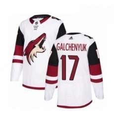 Youth Adidas Arizona Coyotes 17 Alex Galchenyuk Authentic White Away NHL Jersey Youth Adidas Arizona Coyotes 17 Alex Galchenyuk Authentic White Away NHL Jersey