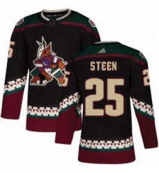 Youth Adidas Arizona Coyotes 25 Thomas Steen Premier Black Alternate NHL Jersey Youth Adidas Arizona Coyotes 25 Thomas Steen Premier Black Alternate NHL Jersey