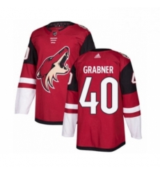 Youth Adidas Arizona Coyotes 40 Michael Grabner Premier Burgundy Red Home NHL Jersey Youth Adidas Arizona Coyotes 40 Michael Grabner Premier Burgundy Red Home NHL Jersey