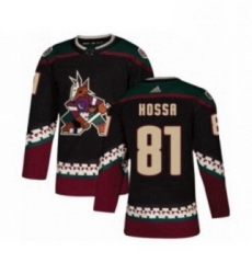 Youth Adidas Arizona Coyotes 81 Marian Hossa Premier Black Alternate NHL Jersey Youth Adidas Arizona Coyotes 81 Marian Hossa Premier Black Alternate NHL Jersey
