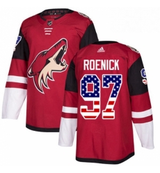 Youth Adidas Arizona Coyotes 97 Jeremy Roenick Authentic Red USA Flag Fashion NHL Jersey Youth Adidas Arizona Coyotes 97 Jeremy Roenick Authentic Red USA Flag Fashion NHL Jersey
