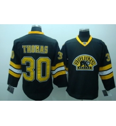 Boston Bruins 30 Tim Thomas Black 3rd Jerseys Boston Bruins 30 Tim Thomas Black 3rd Jerseys