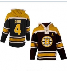 Boston Bruins 4# Bobby Orr Black Color Hooded Sweatshirt Boston Bruins 4# Bobby Orr Black Color Hooded Sweatshirt