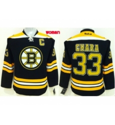 Women NHL boston bruins #33 chara black jerseys Women NHL boston bruins #33 chara black jerseys