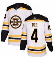Womens Adidas Boston Bruins 4 Bobby Orr Authentic White Away NHL Jersey Womens Adidas Boston Bruins 4 Bobby Orr Authentic White Away NHL Jersey
