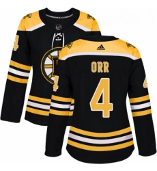 Womens Adidas Boston Bruins 4 Bobby Orr Premier Black Home NHL Jersey Womens Adidas Boston Bruins 4 Bobby Orr Premier Black Home NHL Jersey