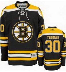 KIDS Boston Bruins 30 THOMAS Black Hockey Jerseys KIDS Boston Bruins 30 THOMAS Black Hockey Jerseys
