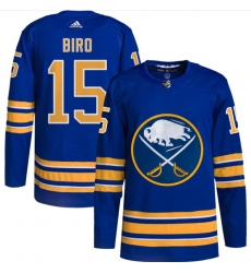 Men Buffalo Sabres 15 Brandon Biro Blue Stitched Jersey Men Buffalo Sabres 15 Brandon Biro Blue Stitched Jersey