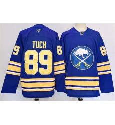 Men Buffalo Sabres 89 Alex Tuch Blue 2024 25 Stitched Jersey Men Buffalo Sabres 89 Alex Tuch Blue 2024 25 Stitched Jersey