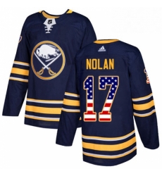 Mens Adidas Buffalo Sabres 17 Jordan Nolan Authentic Navy Blue USA Flag Fashion NHL Jersey Mens Adidas Buffalo Sabres 17 Jordan Nolan Authentic Navy Blue USA Flag Fashion NHL Jersey