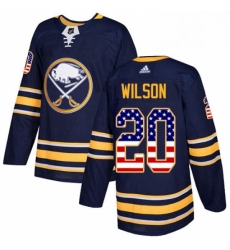 Mens Adidas Buffalo Sabres 20 Scott Wilson Authentic Navy Blue USA Flag Fashion NHL Jersey Mens Adidas Buffalo Sabres 20 Scott Wilson Authentic Navy Blue USA Flag Fashion NHL Jersey
