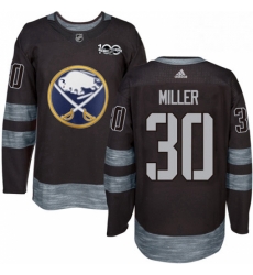 Mens Adidas Buffalo Sabres 30 Ryan Miller Authentic Black 1917 2017 100th Anniversary NHL Jersey Mens Adidas Buffalo Sabres 30 Ryan Miller Authentic Black 1917 2017 100th Anniversary NHL Jersey