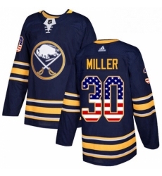 Mens Adidas Buffalo Sabres 30 Ryan Miller Authentic Navy Blue USA Flag Fashion NHL Jersey Mens Adidas Buffalo Sabres 30 Ryan Miller Authentic Navy Blue USA Flag Fashion NHL Jersey