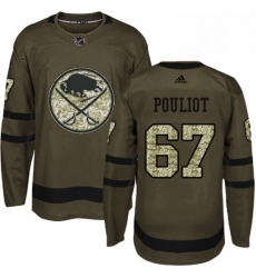 Mens Adidas Buffalo Sabres 67 Benoit Pouliot Authentic Green Salute to Service NHL Jersey Mens Adidas Buffalo Sabres 67 Benoit Pouliot Authentic Green Salute to Service NHL Jersey
