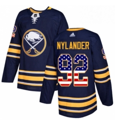 Mens Adidas Buffalo Sabres 92 Alexander Nylander Authentic Navy Blue USA Flag Fashion NHL Jersey Mens Adidas Buffalo Sabres 92 Alexander Nylander Authentic Navy Blue USA Flag Fashion NHL Jersey