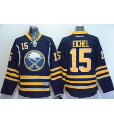 Sabres #15 Jack Eichel Navy Blue Stitched NHL Jersey Sabres #15 Jack Eichel Navy Blue Stitched NHL Jersey