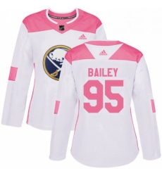 Womens Adidas Buffalo Sabres 95 Justin Bailey Authentic WhitePink Fashion NHL Jersey Womens Adidas Buffalo Sabres 95 Justin Bailey Authentic WhitePink Fashion NHL Jersey