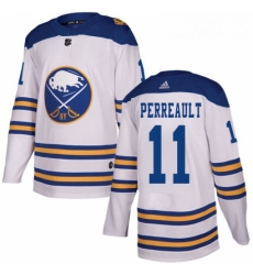 Youth Adidas Buffalo Sabres 11 Gilbert Perreault Authentic White 2018 Winter Classic NHL Jersey Youth Adidas Buffalo Sabres 11 Gilbert Perreault Authentic White 2018 Winter Classic NHL Jersey