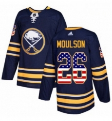 Youth Adidas Buffalo Sabres 26 Matt Moulson Authentic Navy Blue USA Flag Fashion NHL Jersey Youth Adidas Buffalo Sabres 26 Matt Moulson Authentic Navy Blue USA Flag Fashion NHL Jersey