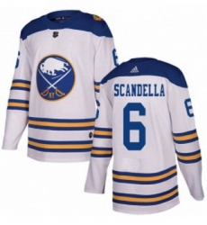 Youth Adidas Buffalo Sabres 6 Marco Scandella Authentic White 2018 Winter Classic NHL Jersey Youth Adidas Buffalo Sabres 6 Marco Scandella Authentic White 2018 Winter Classic NHL Jersey