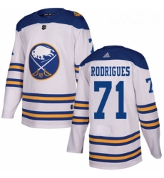 Youth Adidas Buffalo Sabres 71 Evan Rodrigues Authentic White 2018 Winter Classic NHL Jersey Youth Adidas Buffalo Sabres 71 Evan Rodrigues Authentic White 2018 Winter Classic NHL Jersey