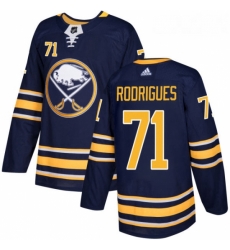 Youth Adidas Buffalo Sabres 71 Evan Rodrigues Premier Navy Blue Home NHL Jersey Youth Adidas Buffalo Sabres 71 Evan Rodrigues Premier Navy Blue Home NHL Jersey