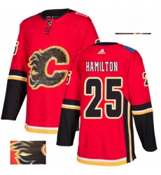 Mens Adidas Calgary Flames 25 Freddie Hamilton Authentic Red Fashion Gold NHL Jersey Mens Adidas Calgary Flames 25 Freddie Hamilton Authentic Red Fashion Gold NHL Jersey
