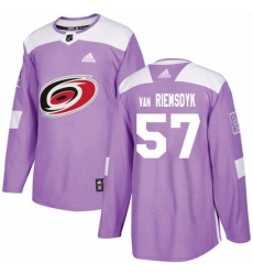 Mens Adidas Carolina Hurricanes 57 Trevor Van Riemsdyk Authentic Purple Fights Cancer Practice NHL Jersey Mens Adidas Carolina Hurricanes 57 Trevor Van Riemsdyk Authentic Purple Fights Cancer Practice NHL Jersey