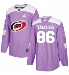 Mens Adidas Carolina Hurricanes 86 Teuvo Teravainen Authentic Purple Fights Cancer Practice NHL Jersey Mens Adidas Carolina Hurricanes 86 Teuvo Teravainen Authentic Purple Fights Cancer Practice NHL Jersey