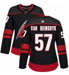 Womens Adidas Carolina Hurricanes 57 Trevor Van Riemsdyk Premier Black Alternate NHL Jersey Womens Adidas Carolina Hurricanes 57 Trevor Van Riemsdyk Premier Black Alternate NHL Jersey