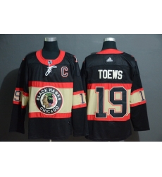 Blackhawks 19 Jonthan Toews Premier Black New Third Adidas Jersey Blackhawks 19 Jonthan Toews Premier Black New Third Adidas Jersey