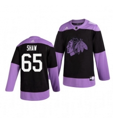 Blackhawks 65 Andrew Shaw Black Purple Hockey Fights Cancer Adidas Jersey Blackhawks 65 Andrew Shaw Black Purple Hockey Fights Cancer Adidas Jersey
