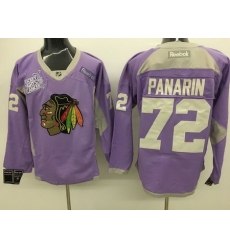 Blackhawks 72 Artemi Panarin Purple Hockey Fights Cancer Reebok Jersey Blackhawks 72 Artemi Panarin Purple Hockey Fights Cancer Reebok Jersey