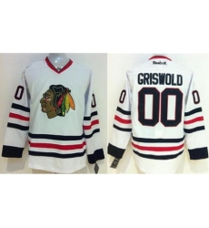Chicago Blackhawks #00 Clark Griswold White Stitched NHL Jersey Chicago Blackhawks #00 Clark Griswold White Stitched NHL Jersey