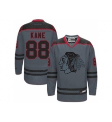 Chicago Blackhawks #88 Patrick Kane Charcoal Cross Check Fashion Stitched NHL Jersey Chicago Blackhawks #88 Patrick Kane Charcoal Cross Check Fashion Stitched NHL Jersey