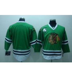 Chicago Blackhawks blank Green Jerseys Chicago Blackhawks blank Green Jerseys