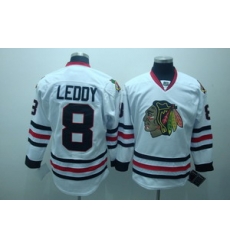 Chicago Blackhawks leddy 8 white hockey jerseys Chicago Blackhawks leddy 8 white hockey jerseys