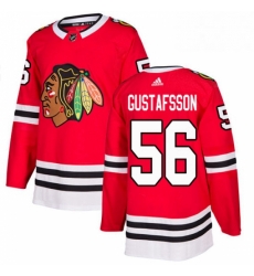 Mens Adidas Chicago Blackhawks 56 Erik Gustafsson Premier Red Home NHL Jersey Mens Adidas Chicago Blackhawks 56 Erik Gustafsson Premier Red Home NHL Jersey