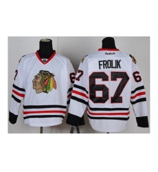 NHL Jerseys Chicago Blackhawks #67 Frolik White Jerseys NHL Jerseys Chicago Blackhawks #67 Frolik White Jerseys