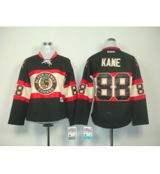 Women Chicago Blackhawks #88 KANE WINTER CLASSIC Black Women Chicago Blackhawks #88 KANE WINTER CLASSIC Black