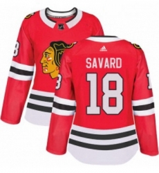 Womens Adidas Chicago Blackhawks 18 Denis Savard Authentic Red Home NHL Jersey Womens Adidas Chicago Blackhawks 18 Denis Savard Authentic Red Home NHL Jersey