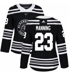 Womens Adidas Chicago Blackhawks 23 Brandon Manning Authentic Black 2019 Winter Classic NHL Jerse Womens Adidas Chicago Blackhawks 23 Brandon Manning Authentic Black 2019 Winter Classic NHL Jerse