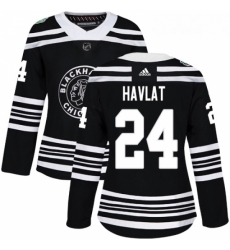 Womens Adidas Chicago Blackhawks 24 Martin Havlat Authentic Black 2019 Winter Classic NHL Jersey Womens Adidas Chicago Blackhawks 24 Martin Havlat Authentic Black 2019 Winter Classic NHL Jersey