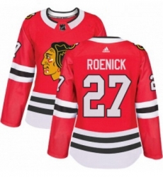 Womens Adidas Chicago Blackhawks 27 Jeremy Roenick Authentic Red Home NHL Jersey Womens Adidas Chicago Blackhawks 27 Jeremy Roenick Authentic Red Home NHL Jersey
