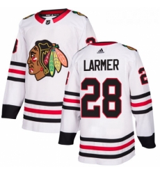 Womens Adidas Chicago Blackhawks 28 Steve Larmer Authentic White Away NHL Jersey Womens Adidas Chicago Blackhawks 28 Steve Larmer Authentic White Away NHL Jersey