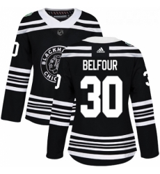 Womens Adidas Chicago Blackhawks 30 ED Belfour Authentic Black 2019 Winter Classic NHL Jersey Womens Adidas Chicago Blackhawks 30 ED Belfour Authentic Black 2019 Winter Classic NHL Jersey